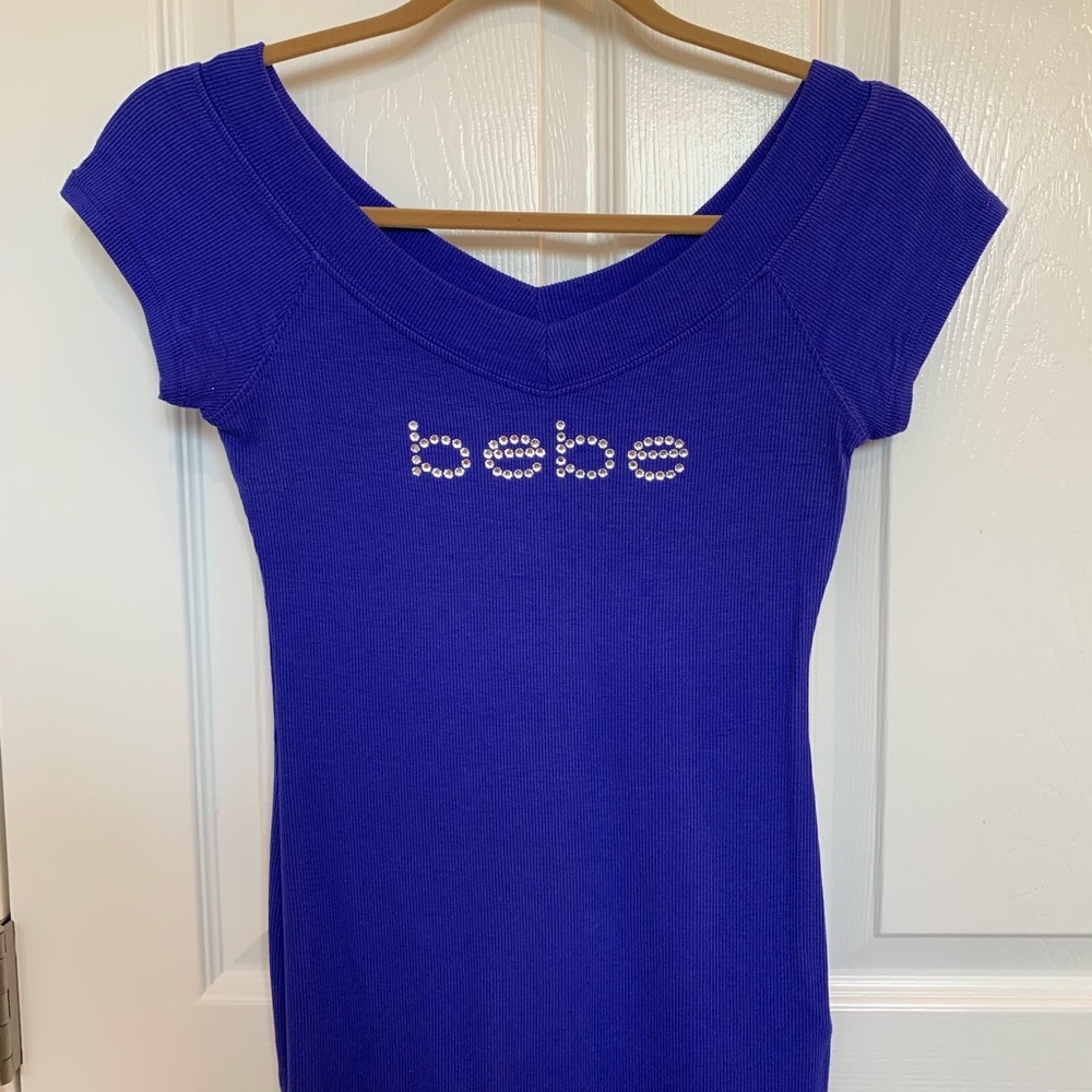 Bebe Royal Blue tee